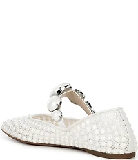 Gianni Bini Ryleah Pearl Ornamented Mary Jane Dress Flats