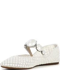 Gianni Bini Ryleah Pearl Ornamented Mary Jane Dress Flats