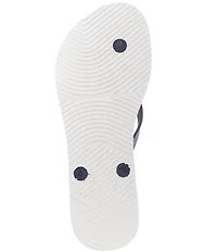 Gianni Bini Sachi Sardine Print Ornament Flip Flops