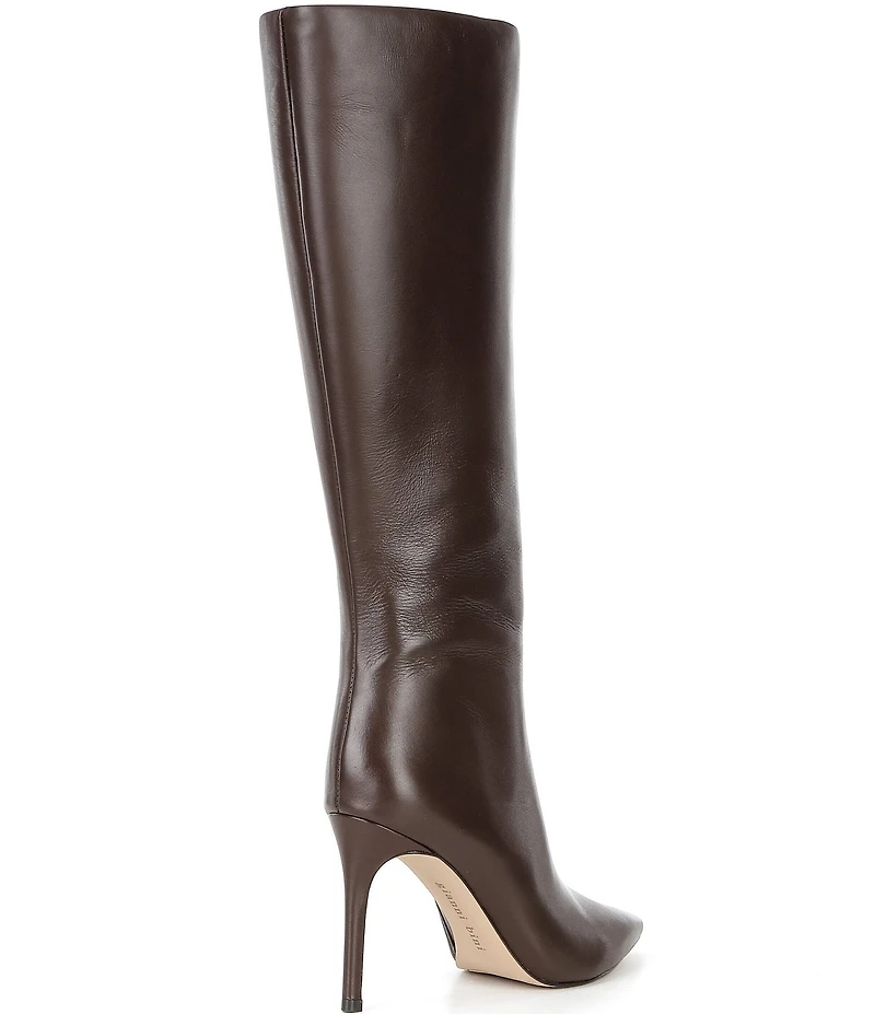 Gianni Bini Salah Leather Tall Stiletto Dress Boots