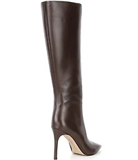 Gianni Bini Salah Leather Tall Stiletto Dress Boots