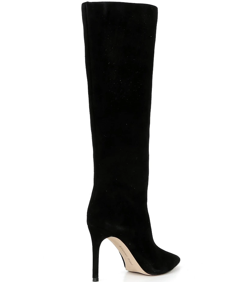 Gianni Bini Salah Suede Tall Stiletto Dress Boots