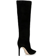 Gianni Bini Salah Suede Tall Stiletto Dress Boots