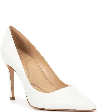 Gianni Bini Sampras Leather Pointed Toe Pumps
