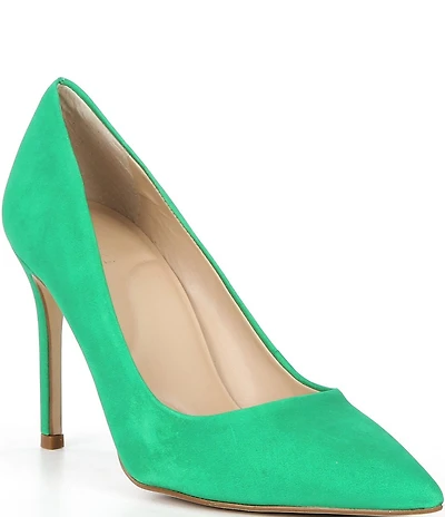 Gianni Bini Sampras Nubuck Pointed Toe Pumps