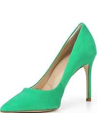 Gianni Bini Sampras Nubuck Pointed Toe Pumps