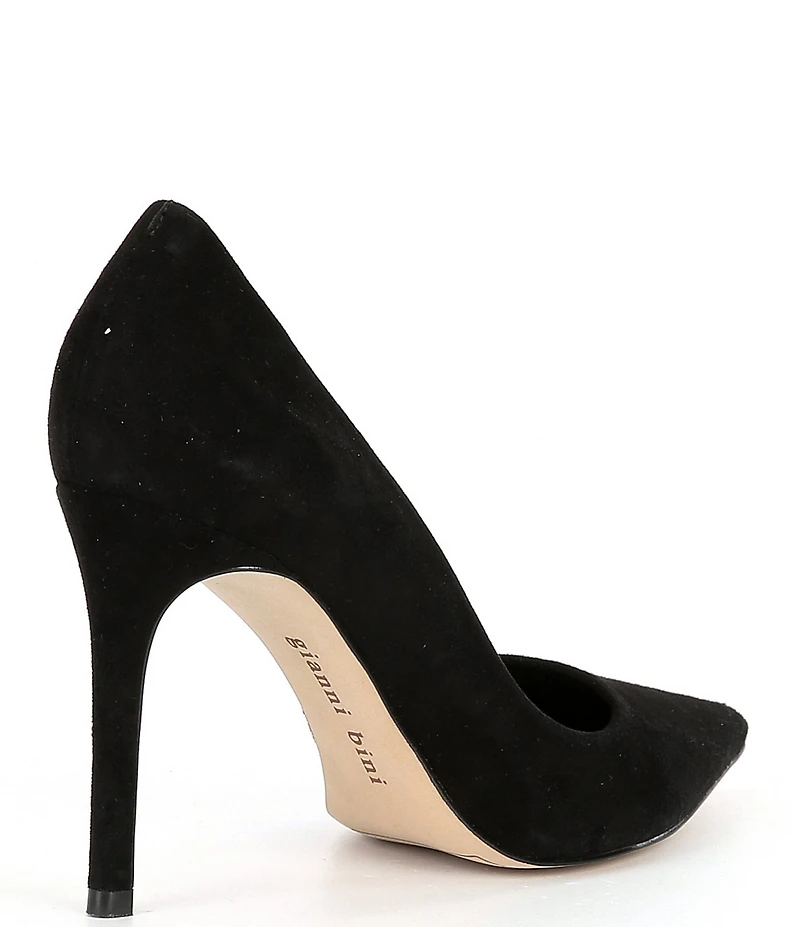 Gianni Bini Sampras Nubuck Pointed Toe Pumps