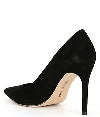 Gianni Bini Sampras Nubuck Pointed Toe Pumps