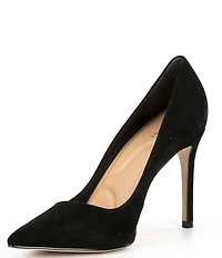 Gianni Bini Sampras Nubuck Pointed Toe Pumps