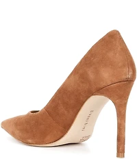 Gianni Bini Sampras Nubuck Pointed Toe Pumps