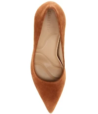 Gianni Bini Sampras Nubuck Pointed Toe Pumps