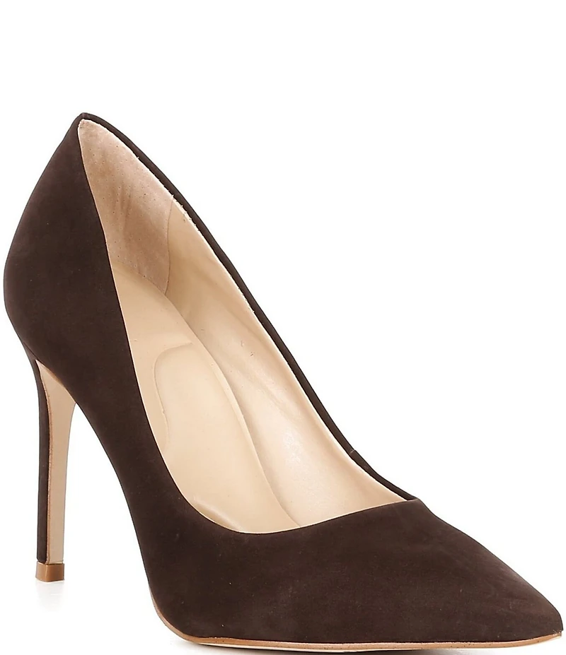 Gianni Bini Sampras Nubuck Pointed Toe Pumps