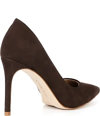 Gianni Bini Sampras Nubuck Pointed Toe Pumps