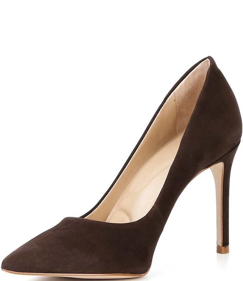 Gianni Bini Sampras Nubuck Pointed Toe Pumps