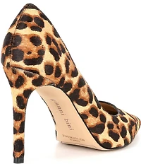 Gianni Bini SamprasTwo Leopard Print Haircalf Pointed Toe Pumps