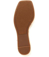 Gianni Bini Scottie Eyelet Jute Platform Espadrille Wedges