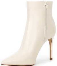 Gianni Bini Sergey Glossy Leather Stiletto Booties