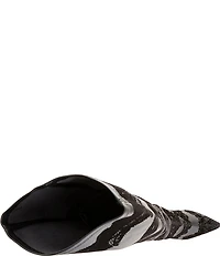 Gianni Bini Sharpe Stretch Lace Stiletto Over the Knee Boots