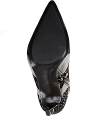 Gianni Bini Sharpe Stretch Lace Stiletto Over the Knee Boots
