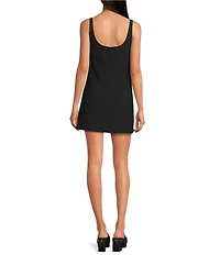 Gianni Bini Sierra Buckle Strap Sleeveless Dress