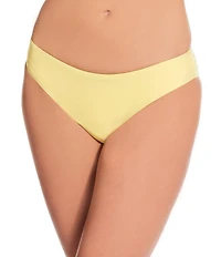 Gianni Bini Solid Retro Hipster Swim Bottom