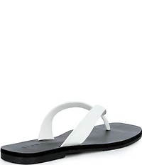 Gianni Bini Steffan Leather Thong Sandals