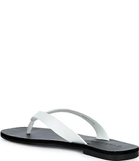 Gianni Bini Steffan Leather Thong Sandals