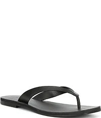 Gianni Bini Steffan Leather Thong Sandals