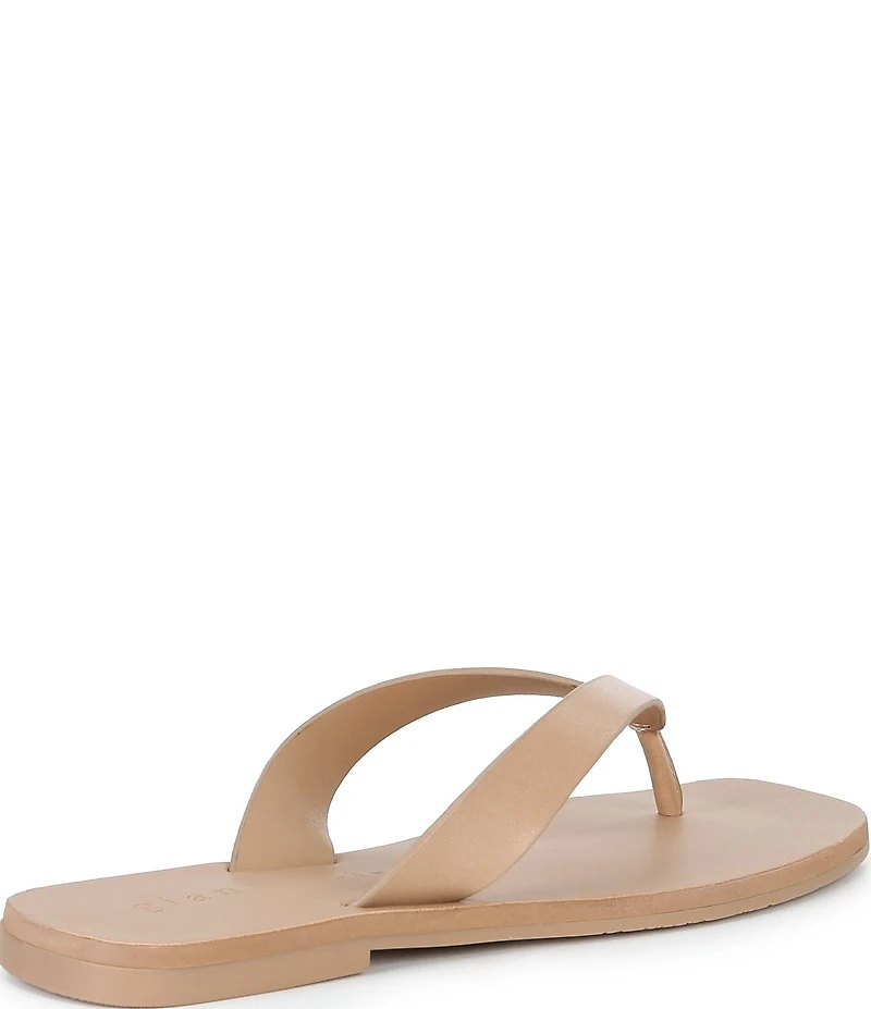 Gianni Bini Steffan Leather Thong Sandals