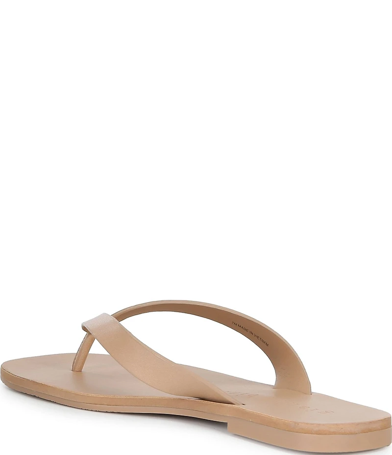 Gianni Bini Steffan Leather Thong Sandals