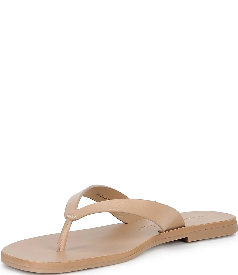 Gianni Bini Steffan Leather Thong Sandals