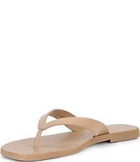 Gianni Bini Steffan Leather Thong Sandals
