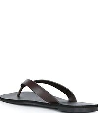 Gianni Bini Steffan Leather Thong Sandals