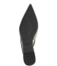 Gianni Bini Stefon Leather Pointed Toe Slingback Dress Flats