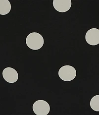 Gianni Bini Strapless Polka Dot Tube Top With Scarf