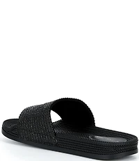 Gianni Bini Summadaze Raffia Banded Pool Slide Sandals
