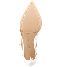 Gianni Bini Teagan Leather Cut-Out Ankle Strap Dress Pumps