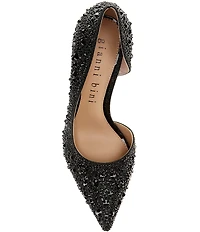 Gianni Bini Therry Four Multi Rhinestone d'Orsay Stiletto Pumps
