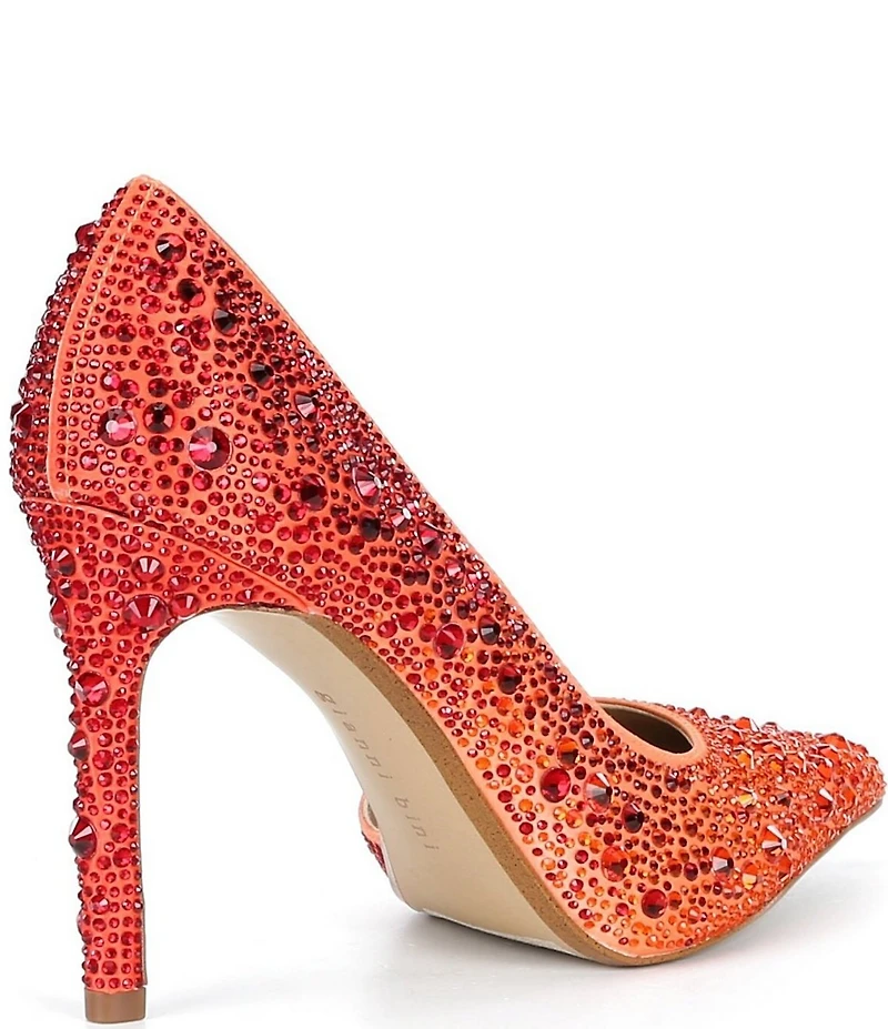 Gianni Bini Therry Four Multi Rhinestone d'Orsay Stiletto Pumps