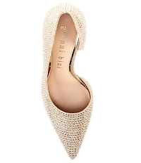 Gianni Bini Therry Rhinestone d'Orsay Stiletto Pumps