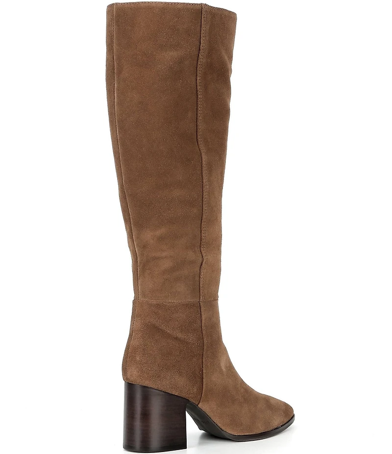 Gianni Bini Tyrell Suede Block Heel Tall Dress Boots