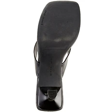 Gianni Bini Vaga Leather Thong Sandals