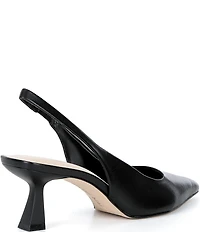 Gianni Bini Wandah Leather Slingback Pumps