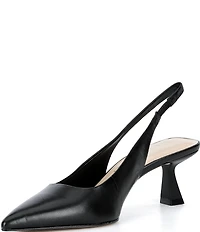 Gianni Bini Wandah Leather Slingback Pumps