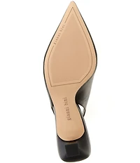 Gianni Bini Wandah Leather Slingback Pumps