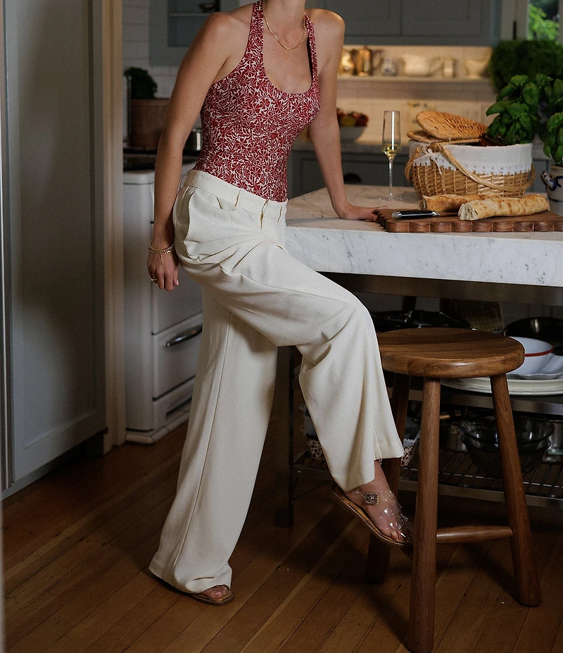 Gianni Bini x Cyd Morris The Captain Clear Vinyl Square Toe Fisherman Sandals