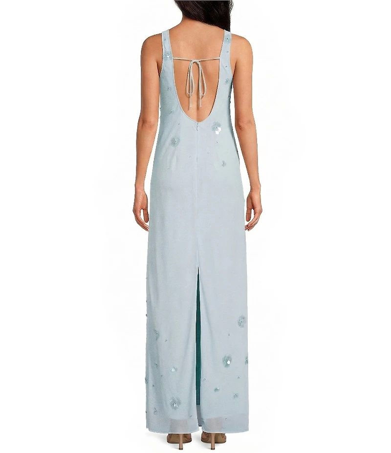 Gianni Bini x Cyd Morris The Bleu Embellished Gown