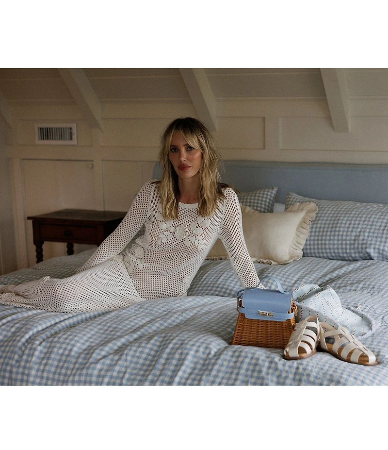 Gianni Bini x Cyd Morris The Captain Leather Square Toe Fisherman Sandals