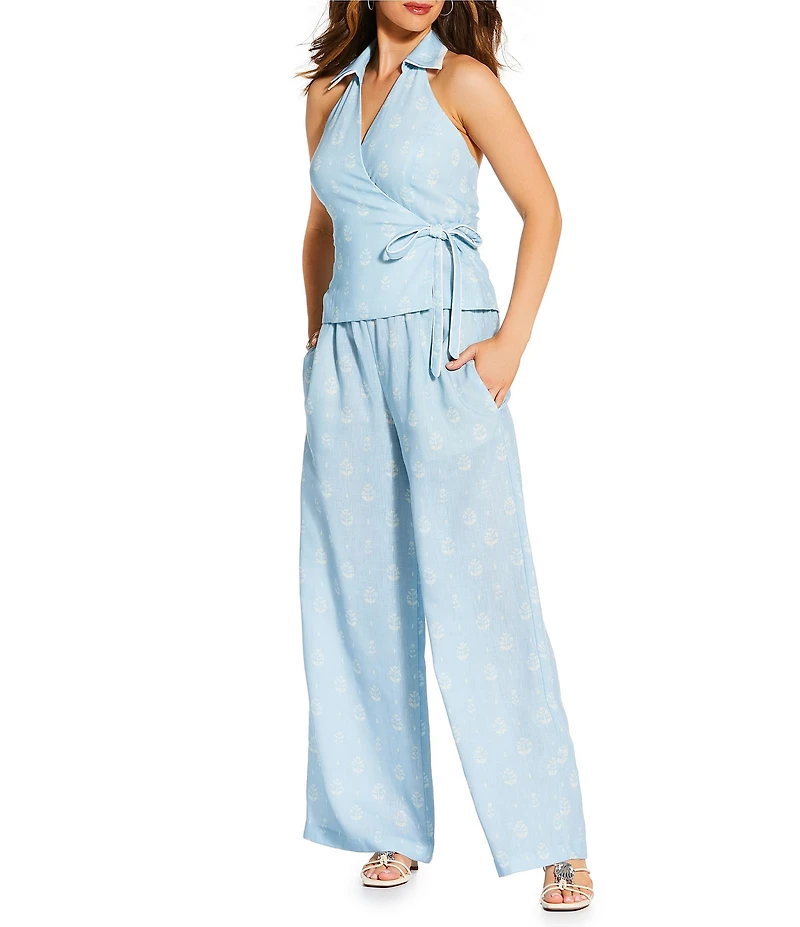 Gianni Bini x Cyd Morris The Georgia Wide Leg Coordinating Pants
