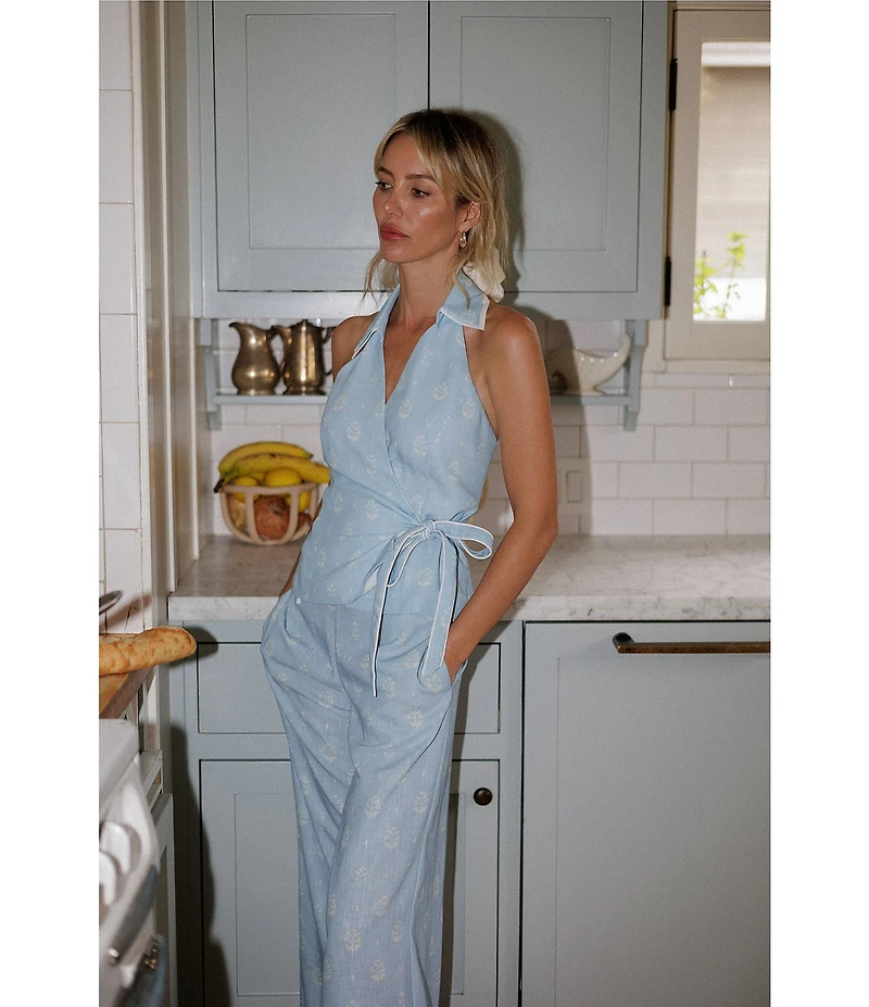 Gianni Bini x Cyd Morris The Georgia Wide Leg Coordinating Pants